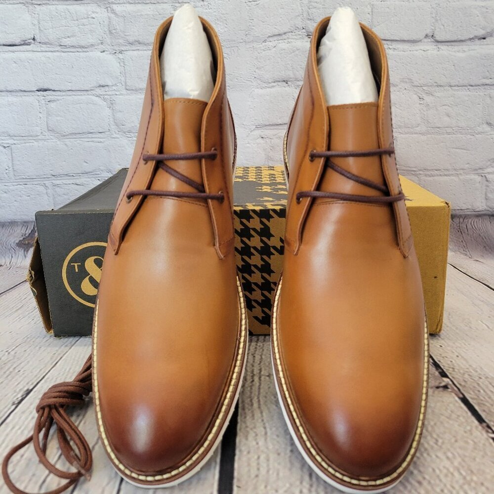 Thomas & Vine Men's Keegan Plain Toe Chukka Boot